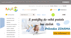 Desktop Screenshot of pokojik.cz